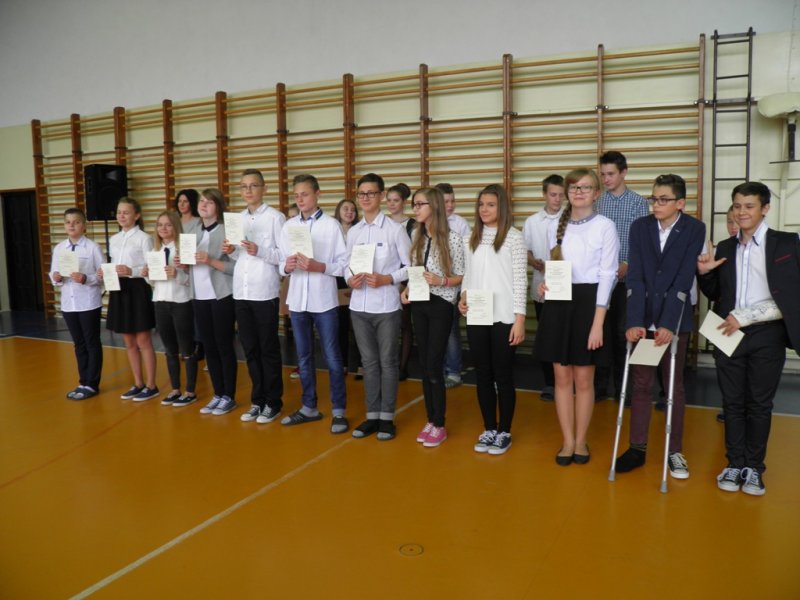 Ślubowanie kl I gimnazjum